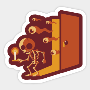 Skeletons in my Closet Sticker